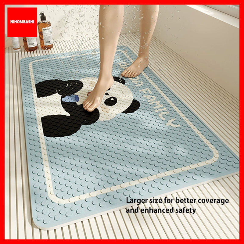 (50x80cm) Cartoon Anti Slip Bathroom Foot Mat