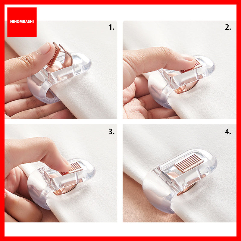 (6pcs) Quilt Blanket Fastener Clip