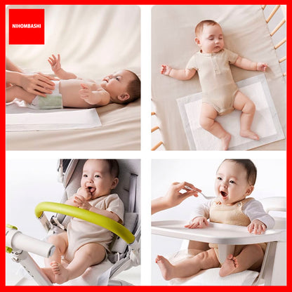 (38pcs) Disposable Baby Diaper Pad Changing Mat
