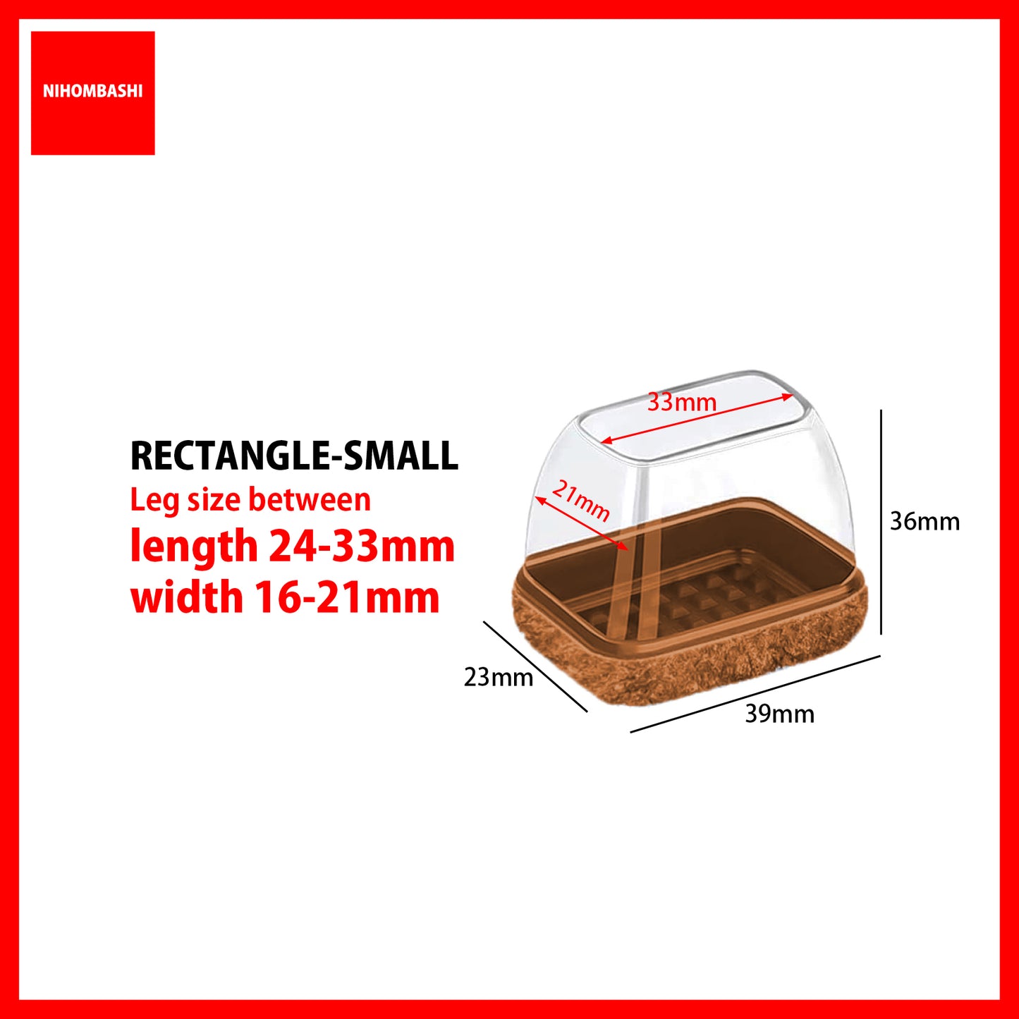 (4pcs/8pcs/16pcs) Furniture Chair Leg Floor Protectors Cover