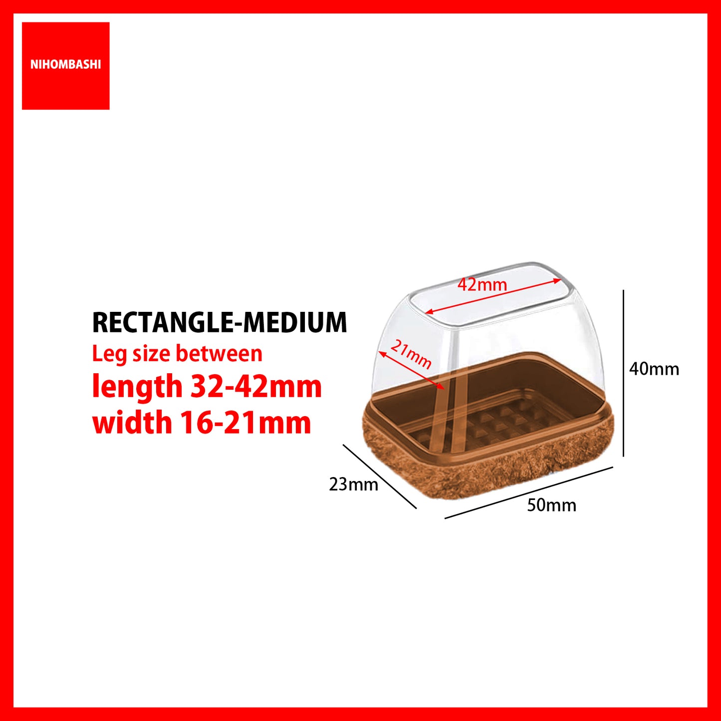 (4pcs/8pcs/16pcs) Furniture Chair Leg Floor Protectors Cover