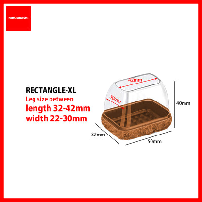 (4pcs/8pcs/16pcs) Furniture Chair Leg Floor Protectors Cover