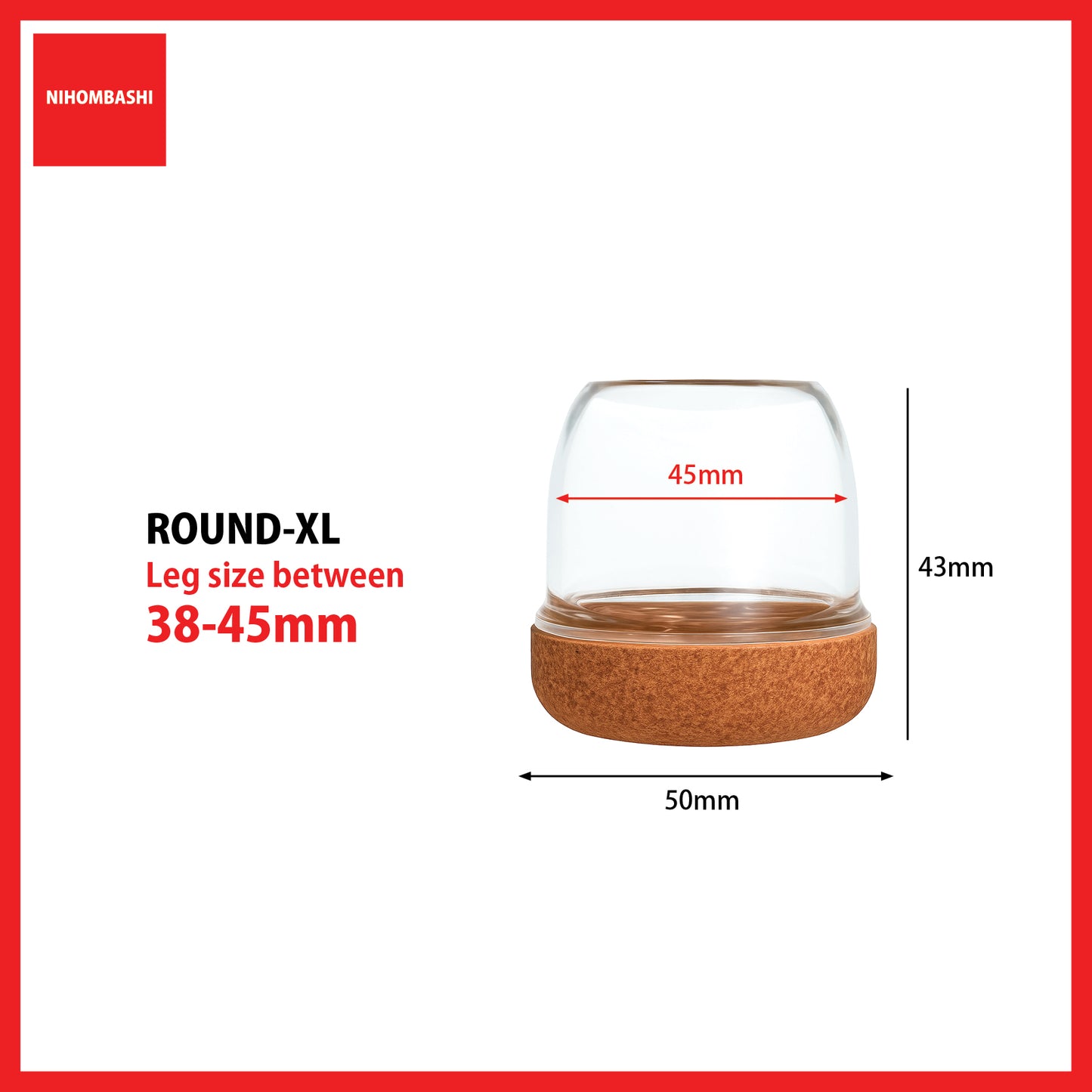 (4pcs/8pcs/16pcs) Furniture Chair Leg Floor Protectors Cover