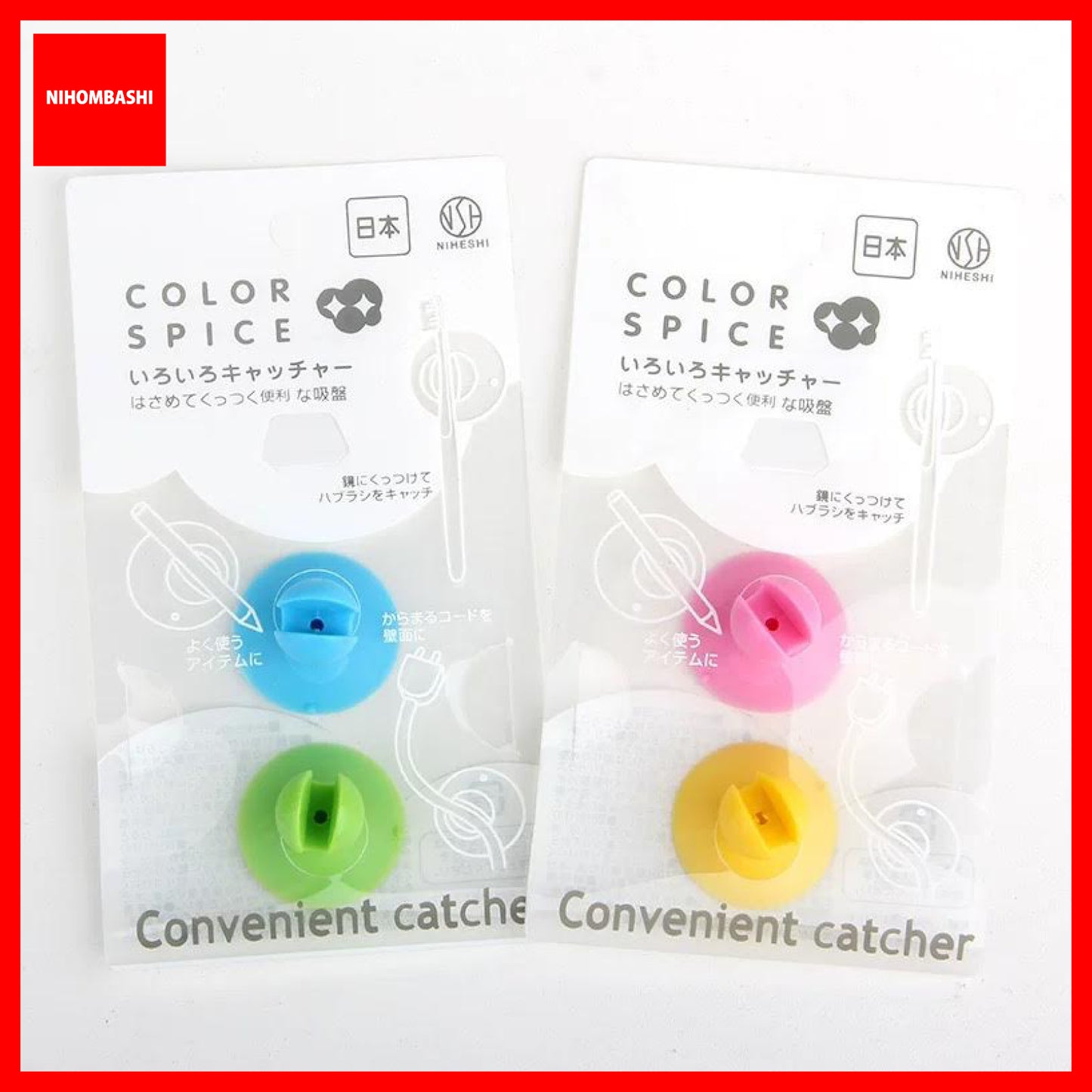 Multipurpose Clips Toothbrush Holder