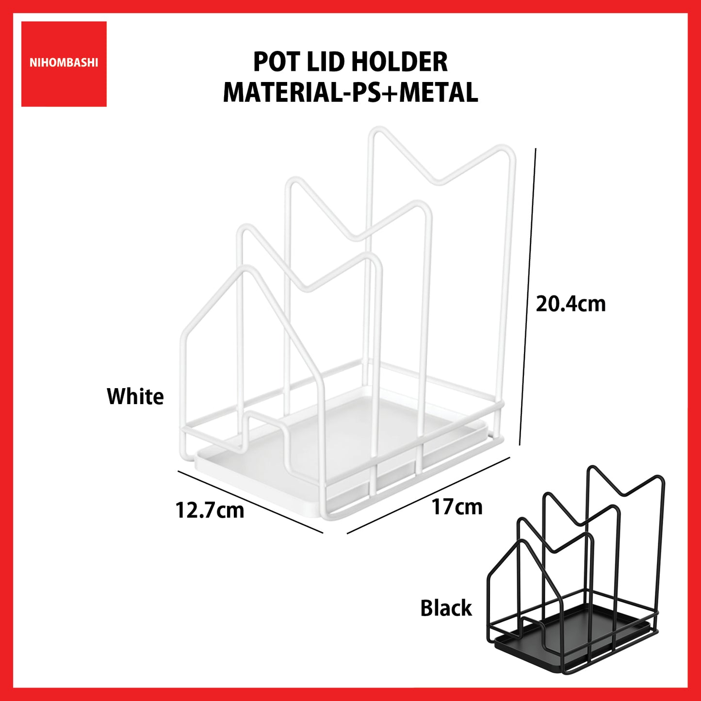 Pot Lid Holder Cutting Board Organizer Stand