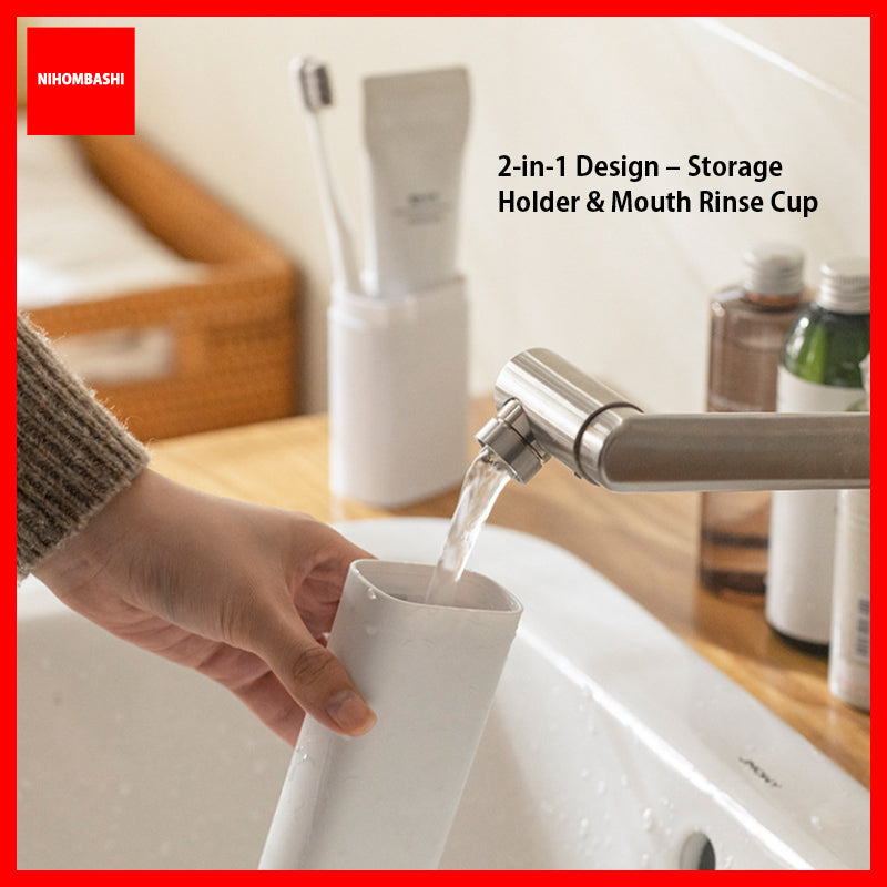 Travel Toothbrush Holder with cup