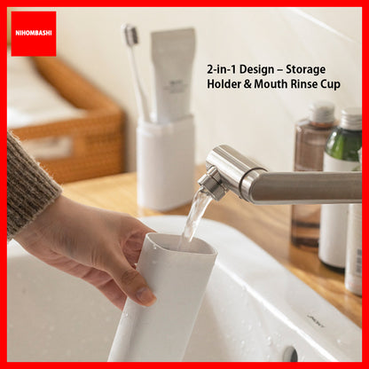 Travel Toothbrush Holder with cup