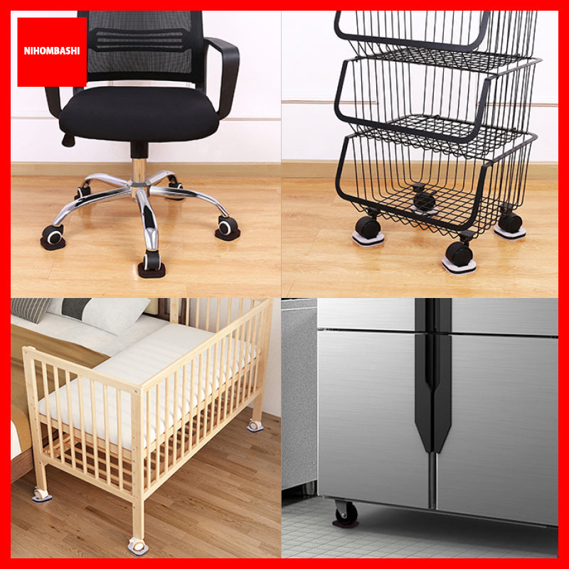 (5pcs) Chair Wheels Stopper Protector Pad