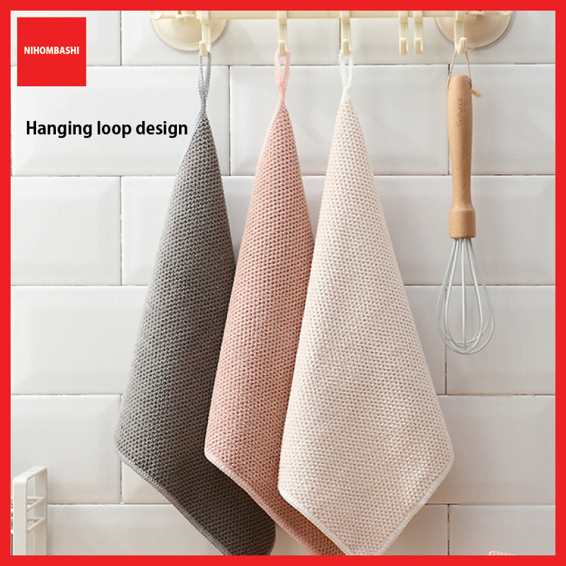 (5pcs) Kitchen Anti-grease Cleaning Towels
