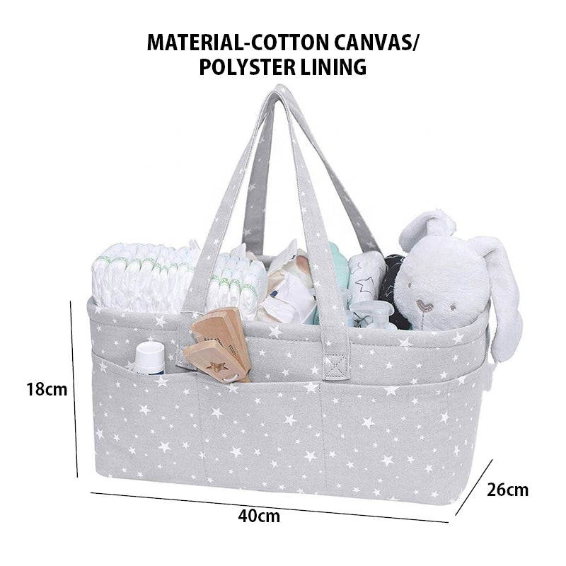 Baby Diaper Caddy Organizer Bag