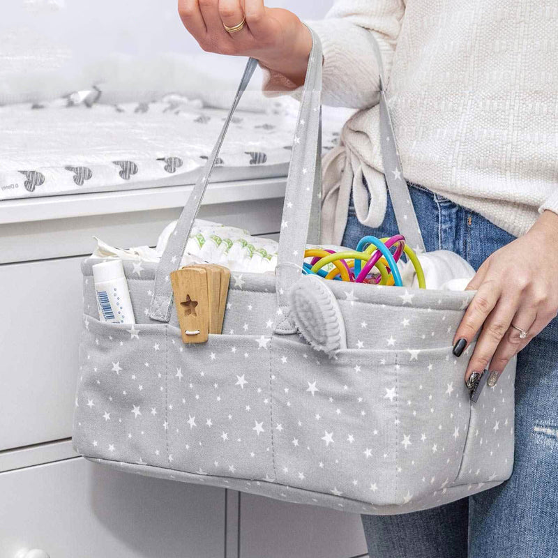 Baby Diaper Caddy Organizer Bag