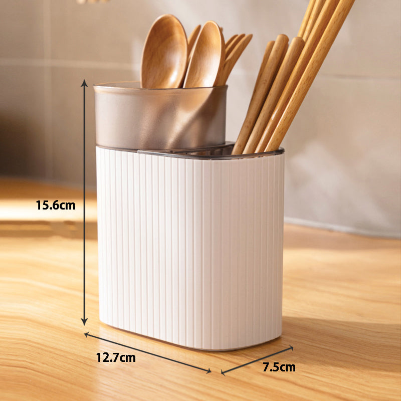 Cutlery Utensil Draining Holder Storage Organizer