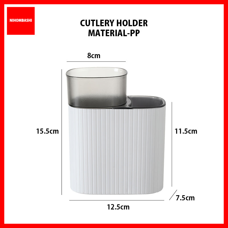 Cutlery Utensil Draining Holder