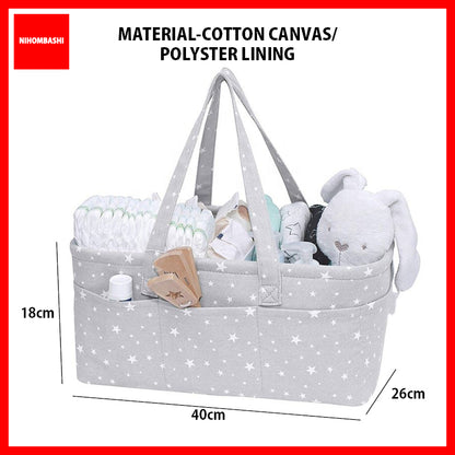 Baby Diaper Caddy Organizer Bag