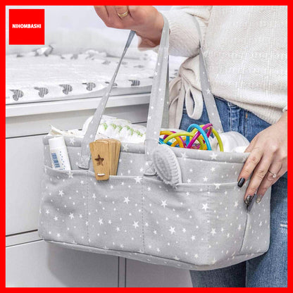 Baby Diaper Caddy Organizer Bag