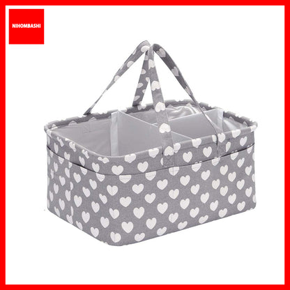Baby Diaper Caddy Organizer Bag