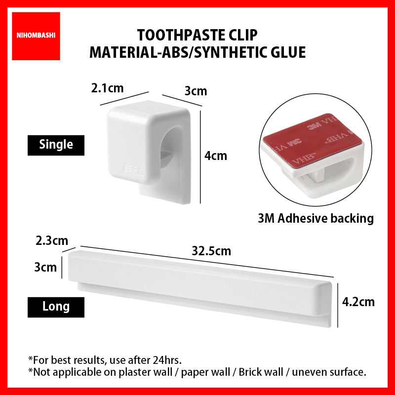 Toothpaste Clip Holder