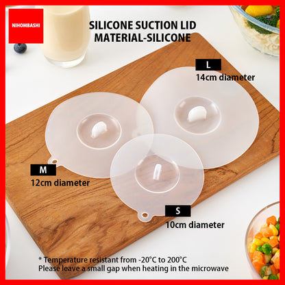 Silicone Suction Lid Food Cover
