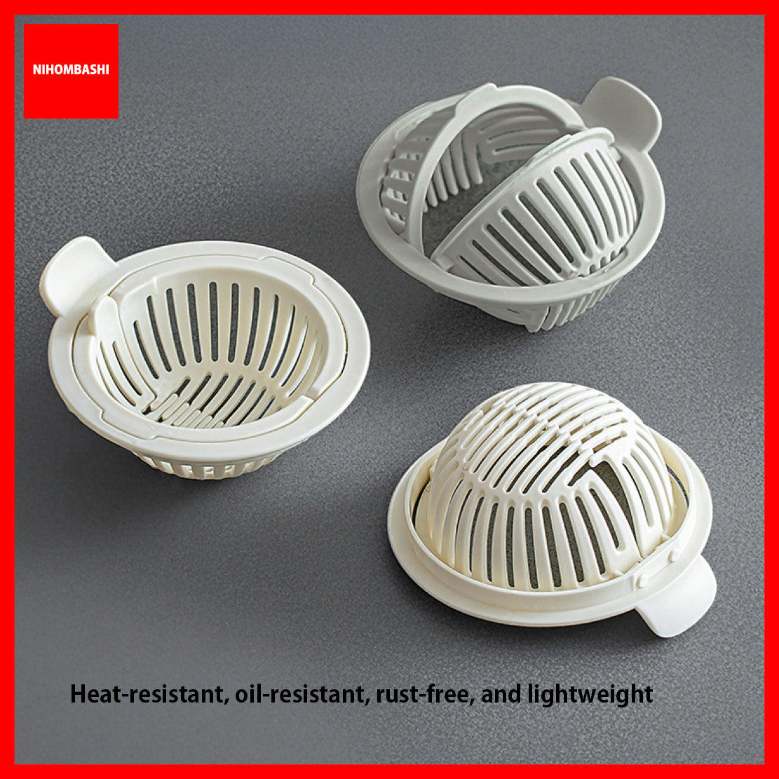 Kitchen Sink Strainer Drainer Filter PP Basket