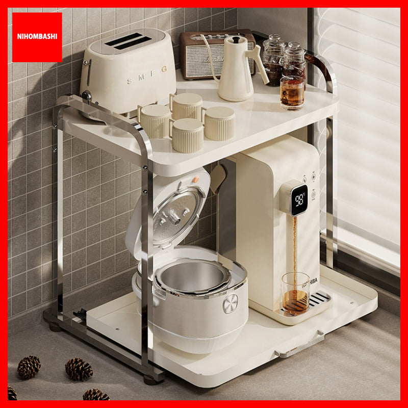 Adjustable Stainless Steel Microwave Oven Rack