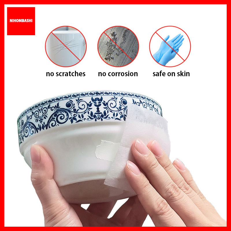 (2 Boxes) Glue Adhesive Marking Remover Wipe Sheet