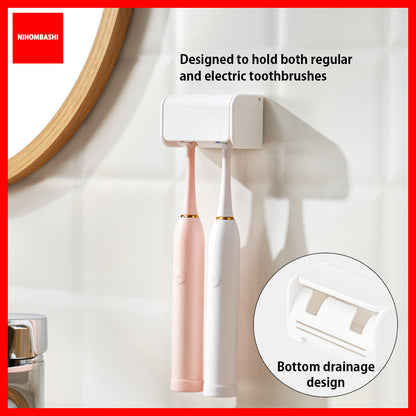 6-Slot Dustproof Toothbrush Holder