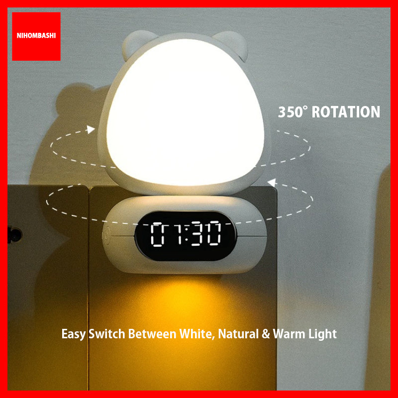 (FREE adapter) 3 mode Night LED Lamp
