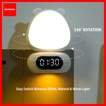 (FREE adapter) 3 mode Night LED Lamp