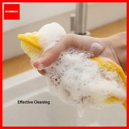 (5pcs) Magic scrub dish towel dishwashing antibacterial sponge
