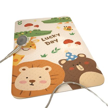 (50x80cm) Cartoon Anti Slip Bathroom Foot Mat