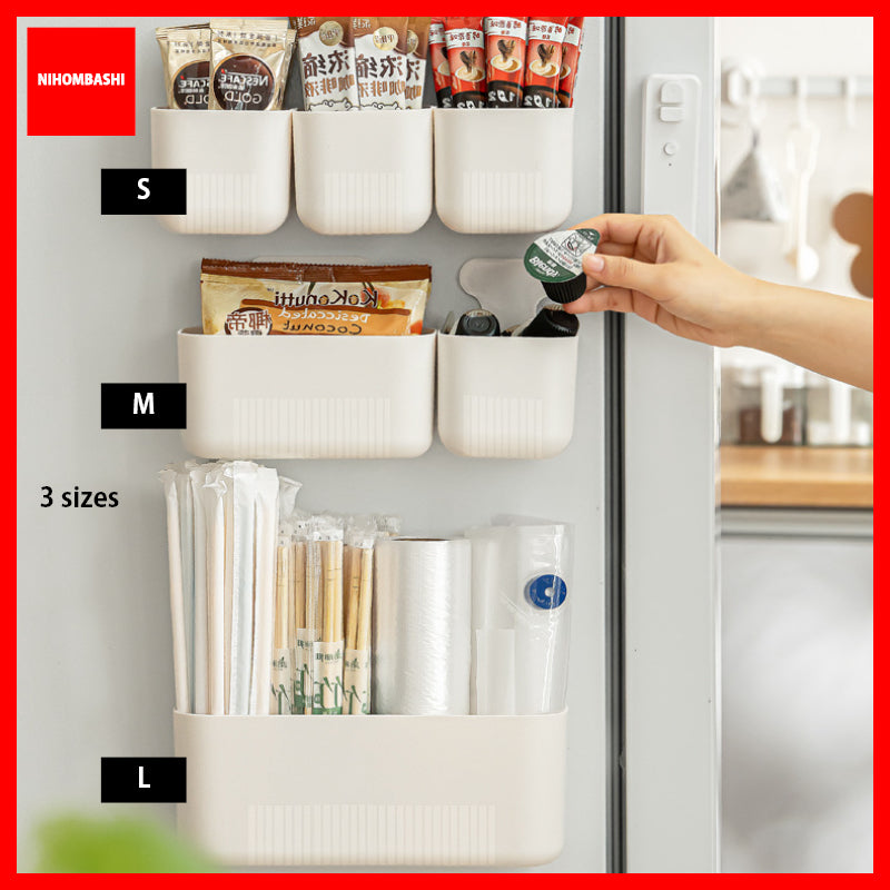 Kitchen Magnetic Wall Holder Hanging Shelf Box for Refrigerator