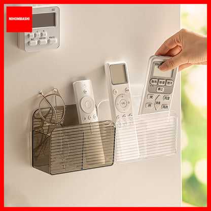 Transparent Wall mount remote controller holder