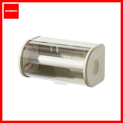 Towel Tissue Paper Roll Holder With Cover