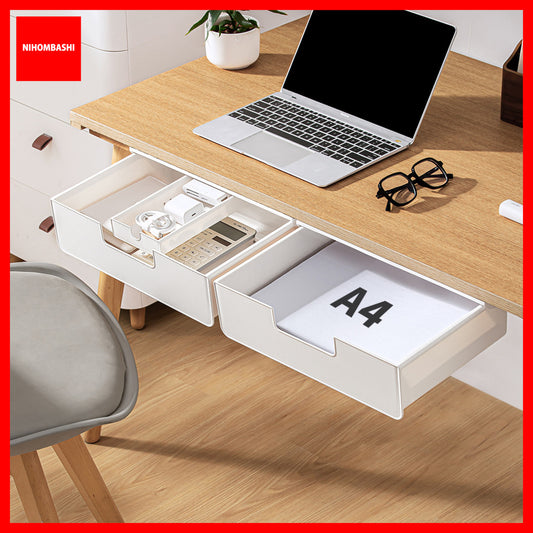 Self-adhesive Under Desk Drawer