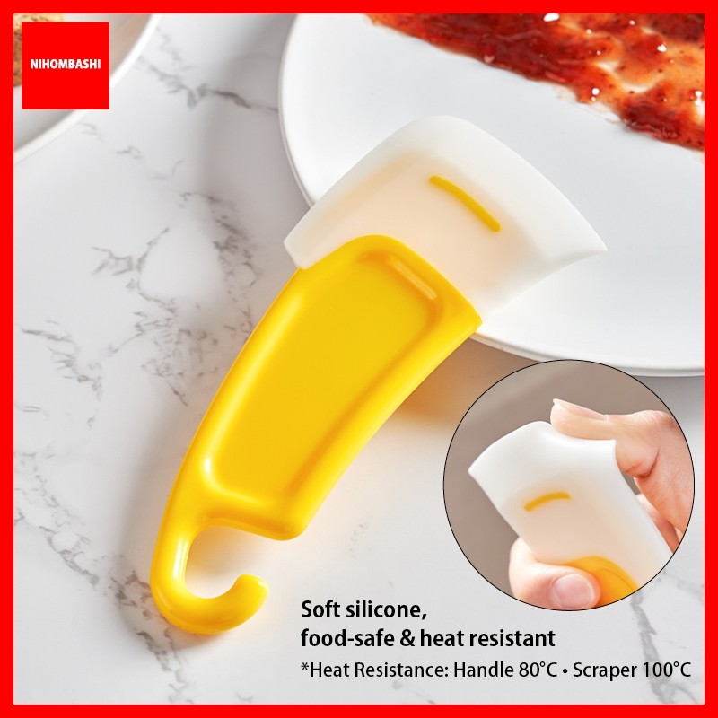Food Grade Silicone Kitchen Cleaning Scraper