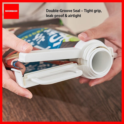 Food Bag Sealer Clip With Pour Spout