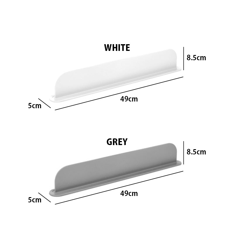 Silicone splash-proof sink baffle plate barrier