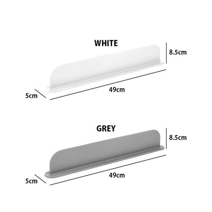 Silicone splash-proof sink baffle plate barrier