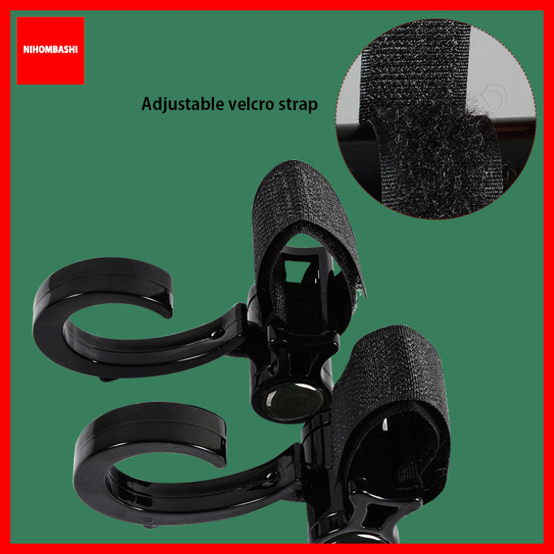 2pcs Universal Stroller Hook 360°Rotation