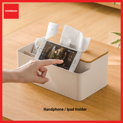 Bamboo Tissue Box holder