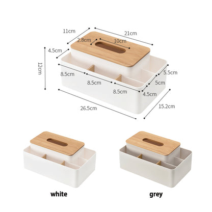 Bamboo Tissue Box holder