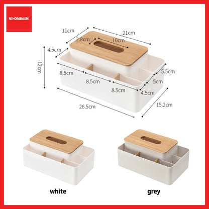 Bamboo Tissue Box holder