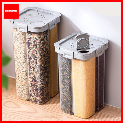 Grains Cereal Food Storage Air Tight Container with 4 Locks
