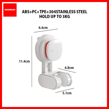 Removable Drill-free Showerhead Holder Reusable Suction Hook