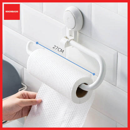 Vacuum Suction Cup Kitchen Roll Towel Holder