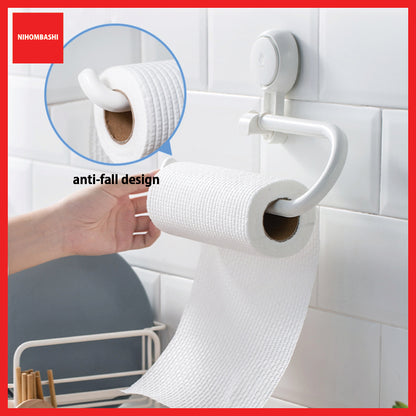 Vacuum Suction Cup Kitchen Roll Towel Holder