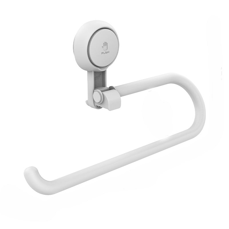 Vacuum Suction Cup Kitchen Roll Towel Holder