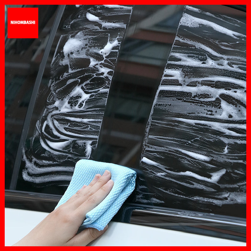 (5pcs/3pcs) Kitchen Anti-Grease Wiping Towel Fish Scale Car Wipe Cloth