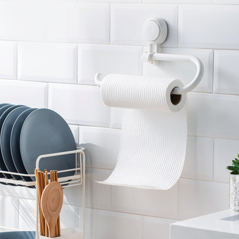 Vacuum Suction Cup Kitchen Roll Towel Holder