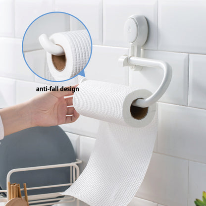 Vacuum Suction Cup Kitchen Roll Towel Holder